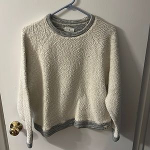 Lou and grey Sherpa crew neck sweater